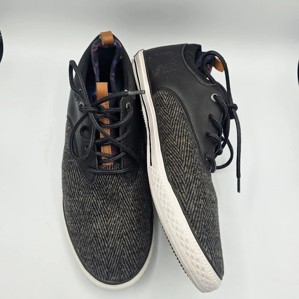 French Connection Caliso Men's Fashion Sneakers Black Size 44